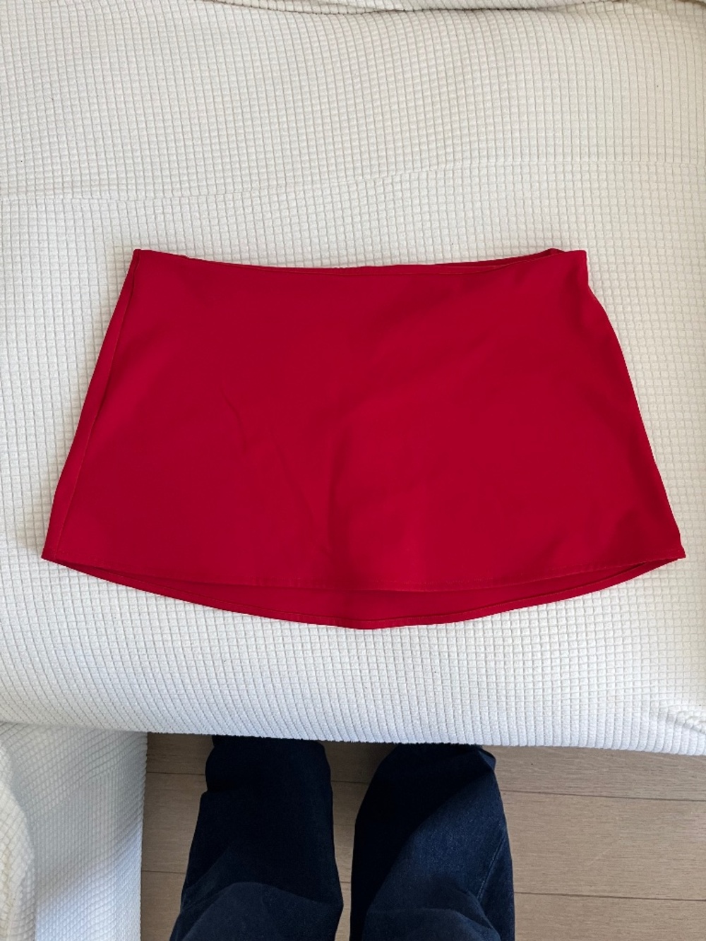 Red DG Mini Skirt